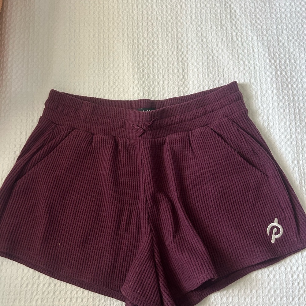 Peloton Women's Maroon Shorts